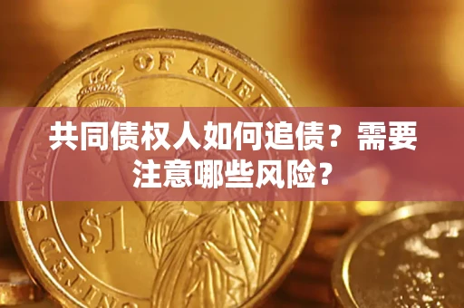 武汉共同债权人如何追债？需要注意哪些风险？