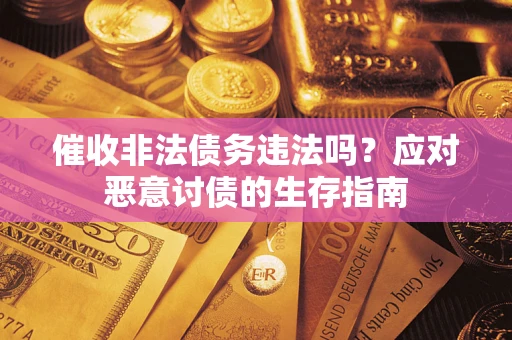 武汉催收非法债务违法吗？应对恶意讨债的生存指南