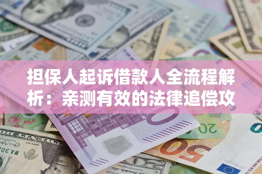 武汉担保人起诉借款人全流程解析：亲测有效的法律追偿攻略