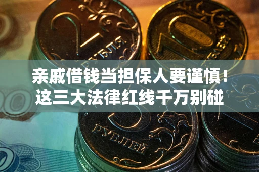 武汉亲戚借钱当担保人要谨慎！这三大法律红线千万别碰