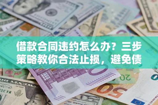 武汉借款合同违约怎么办？三步策略教你合法止损，避免债务危机升级
