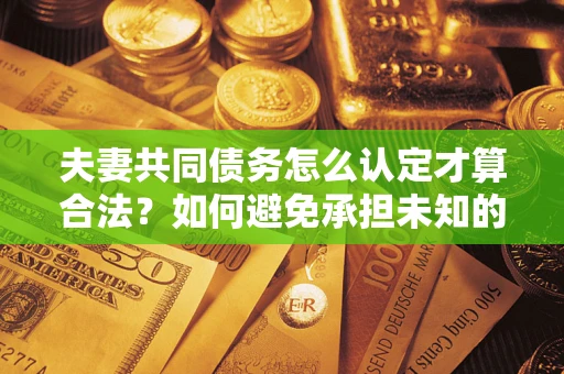 武汉夫妻共同债务怎么认定才算合法？如何避免承担未知的债务风险？